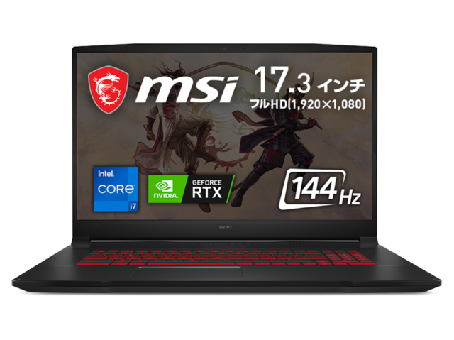 ゲーミングノートPC MSI 「KATANA-GF76」レビュー | スマイル・タイム