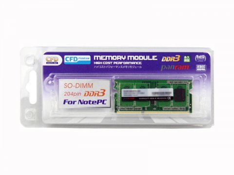 Ddr3 1600 Ddr3l 1600 Cfd Panram 通販 価格 性能比較一覧 パソコンshopアーク Ark