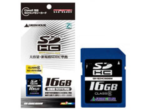 Greenhouse Sdhcカード 16gb Class6 Gh Sdhc16g6m 製品詳細 パソコンshopアーク Ark