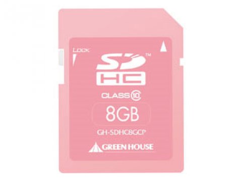 Greenhouse Greenhouse Gh Sdhc8gcp Sdhc Card 8gb 製品詳細 パソコンshopアーク Ark