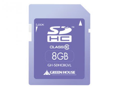 Greenhouse Greenhouse Gh Sdhc8gvl Sdhc Card 8gb 製品詳細 パソコンshopアーク Ark