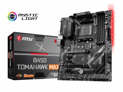 MSI B450 TOMAHAWK MAX　7,980円 PayPay10% B450チップセット搭載ATXマザーボード 送料無料【arkアーク】