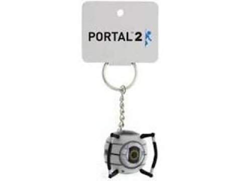 Thinkgeek Portal 2 Vinyl Keychains Space Sphere ポータル2 ビニール製キーチェーン スペーススフィア 製品詳細 パソコンshopアーク Ark