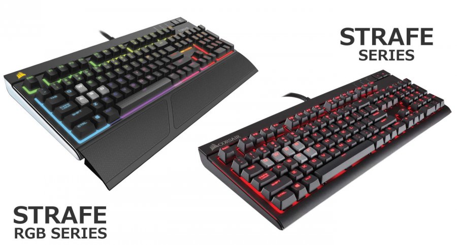 Cherry Mx Silent採用の静音キーボード Strafe Rgb Mx Silent を含む コルセア ゲーミングキーボード Strafe シリーズ 5モデル登場 Ark Tech And Market News Vol 3002