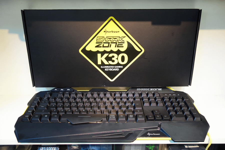 Sharkoonから ゲーミングキーボード Shark Zone K30 とキーボードリストレストが販売開始 Ark Tech And Market News Vol