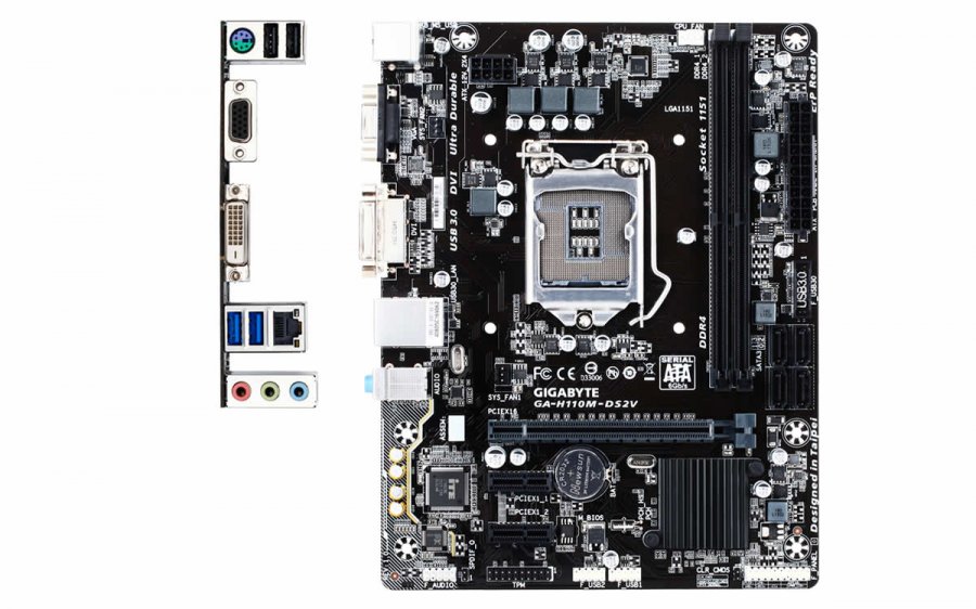 H110搭載コスパ系microatxマザーボード Ga H110m Ds2v Rev 1 0 がgigabyteから Ark Tech And Market News Vol