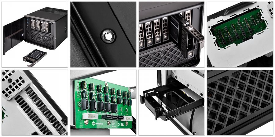 ホットスワップ8台 1台 合計9台の2 5インチストレージが搭載可能なmini Itxケース Silverstone Sst Cs280b Ark Tech And Market News Vol ホットスワップ8台 1台 合計9台の2 5インチストレージが搭載可能なmini Itxケース Silverstone Sst Cs280b Ark Tech And Market News Vol