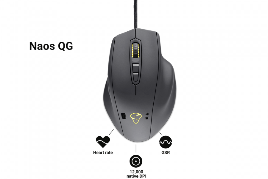 プレイヤーの様々な動作や心拍数をモニターできる次世代のゲーミングマウス Mionix Naos Qg が発売 Ark Tech And Market News Vol 3004