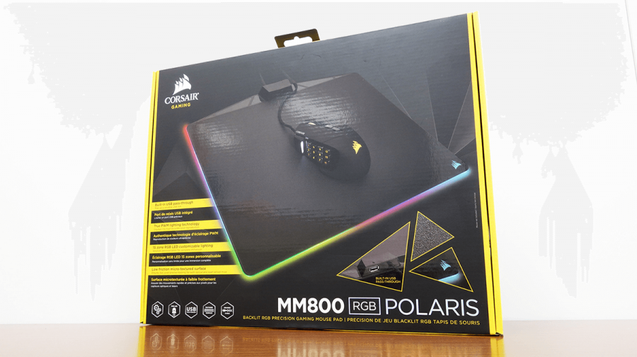 約1680万色のライティング機能を搭載したハードタイプマウスパッド Mm800 Rgb Polaris がコルセアより発売 Ark Tech And Market News Vol