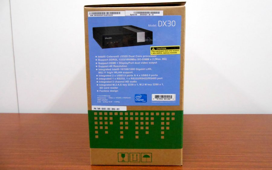 Apollo Lake Socプロセッサー搭載ファンレス設計の小型ベアボーンキット Shuttle Dx30 Ark Tech And Market News Vol