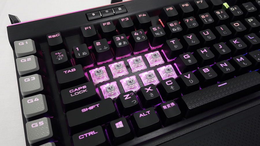 Corsair製ゲーミングキーボードのフラグシップモデル K95 Rgb Platinum Rapidfire が発売 アークstaffファーストインプレション Ark Tech And Market News Vol