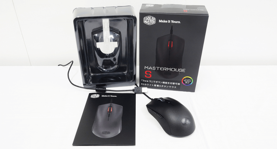 Cooler Masterから小型軽量オプティカルゲーミングマウス Mastermouse S が発売 アークstaffファーストインプレッション Ark Tech And Market News Vol