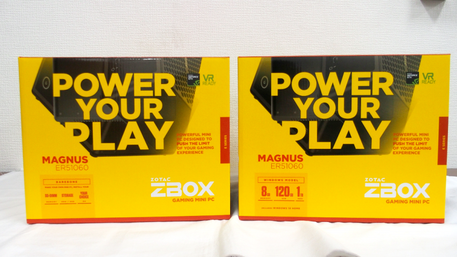 Zotac Amd Ryzen 5搭載ゲーミングmini Pcキットにgtx1060モデル Zbox Magnus Er シリーズ追加ラインアップ Ark Tech And Market News Vol