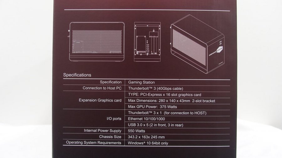 Thunderbolt3接続の外付けグラフィックスボックス Powercolor Gaming Station Ark Tech And Market News Vol