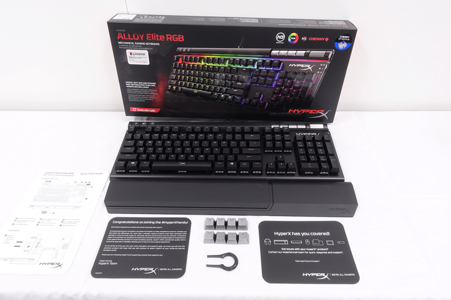 カラフルなライティング効果が楽しめるようになったkingston製キーボード Hyperx Alloy Elite Rgb が発売 Ark Tech And Market News Vol