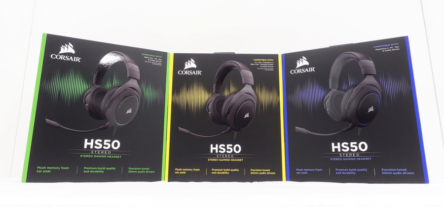 Corsairから マルチプラットフォーム対応のゲーミングヘッドセット Hs50 Stereo が発売 Ark Tech And Market News Vol