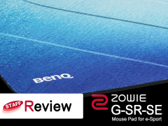 ゲーミングマウスパッド Zowie G Sr Se アークstaffレビュー Ark Tech And Market News Vol 3001763