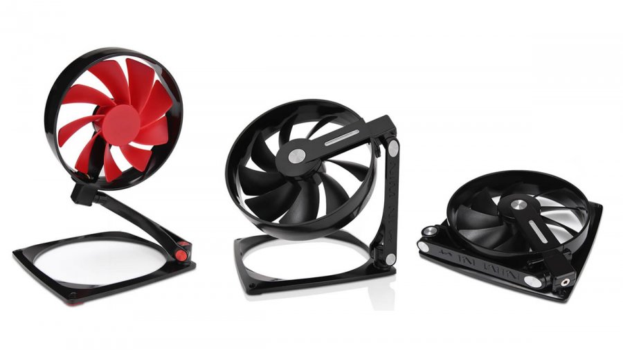 3関節アームで位置や角度を自由に調整出来る多機能型12cmファン Inwin Mars Ark Tech And Market News Vol