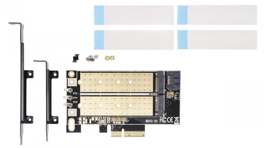 Ainexのsata Nvmeデュアルm 2 Pcie拡張カードがマイナーチェンジ Ark Tech And Market News Vol