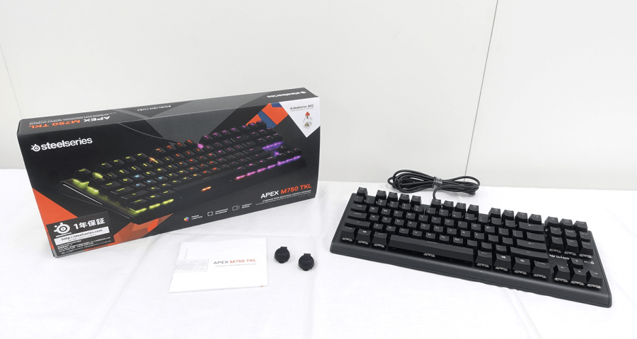 Steelseriesからオリジナルスイッチを搭載したテンキーレスキーボード Apex M750 Tkl が発売 Ark Tech And Market News Vol