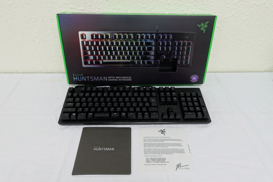 独自の光学メカニカルスイッチを採用したrazer製キーボード Huntsman が発売 アークstaffファーストインプレッション Ark Tech And Market News Vol