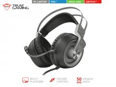 Trust Gamingからマルチプラットフォーム対応のアナログ接続ヘッドセット Gxt 430 Ironn Gaming Headset が発売 Ark Tech And Market News Vol 3002446