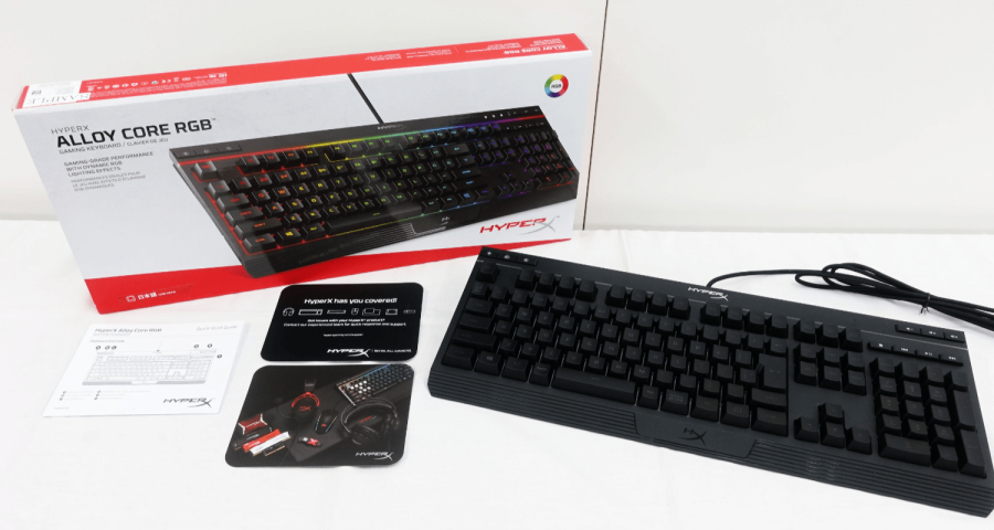 Kingstonから待望の日本語配列仕様キーボード Hyperx Alloy Core Rgb が発売 Ark Tech And Market News Vol