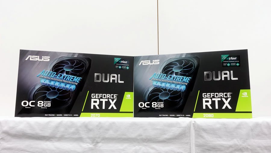 Asusからデュアルファン搭載セミファンレスoc仕様の Dual Rtx80 O8g Evo と Dual Rtx70 O8g Evo が登場 Ark Tech And Market News Vol