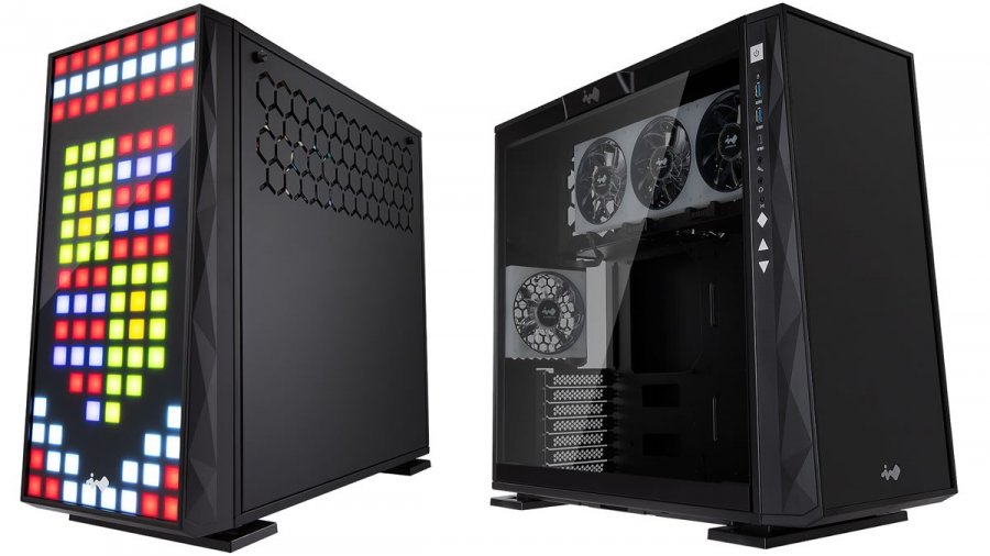 その数144個 大量のledをフロントパネルに実装したatxケース Inwin 309 Black Ark Tech And Market News Vol