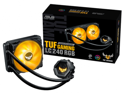 ASUS、TUF GamingシリーズからAura Sync搭載CPUオールインワン簡易水冷キット「TUF Gaming LC RGB」2モデルが登場