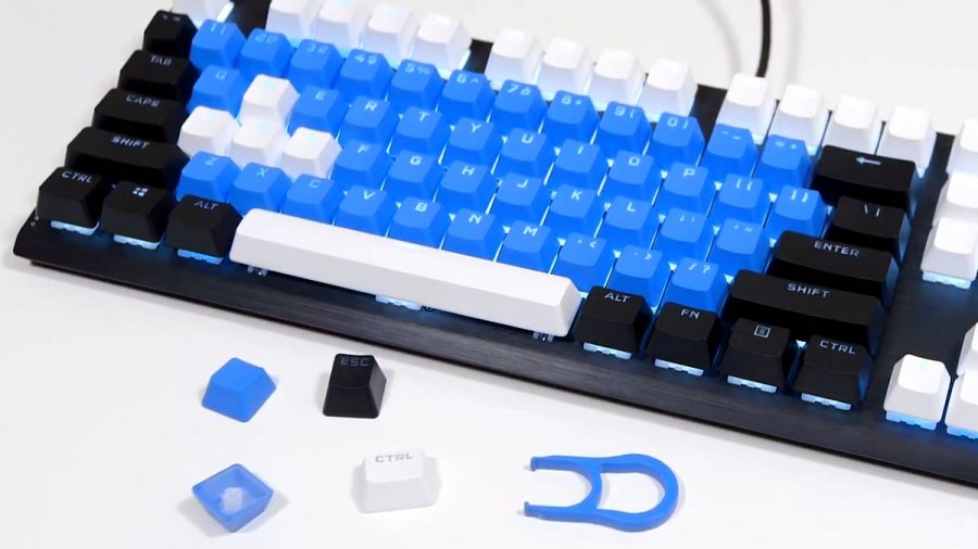 6色展開の高品質カスタムキーキャップ Corsair Mxスイッチ採用キーボード向け Pbt Double Shot Pro Keycaps 各種 Ark Tech And Market News Vol