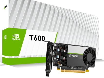 ELSAからロープロ対応でTuringアーキテクチャを採用したプロ向けグラフィックスカード「NVIDIA T600」が登場