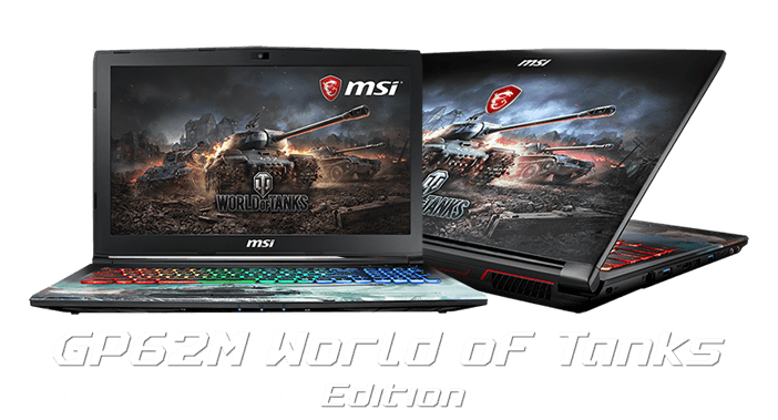 World Of Tanks 推奨msiゲーミングノート Gp62m 7rex 2000jp Pc専門店のbtoパソコン アークオンラインストア